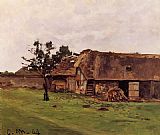 Claude Monet Farm near Honfleur painting